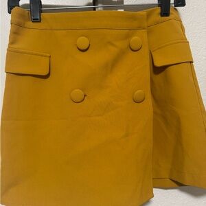 Forever 21 Golden Yellow Skirt